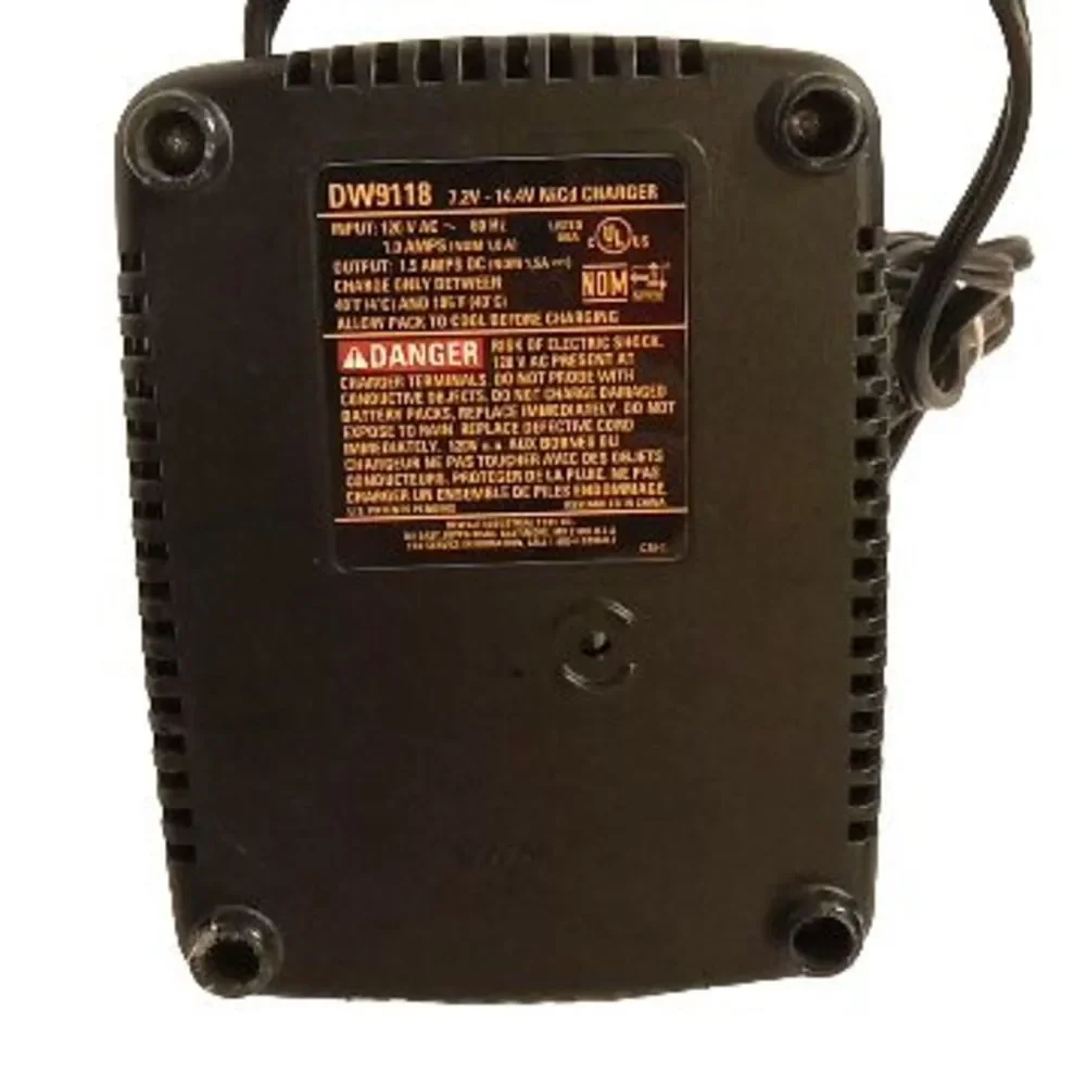 DeWalt DW9118 7.2 volt -‎ 14.4 volt NiCd Battery Charger